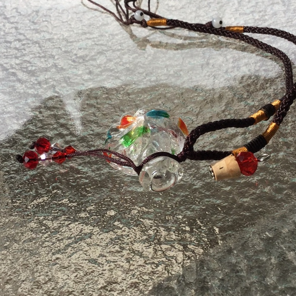 New Urn/ Cremation bottle necklace ashes - Picture 2 of 2